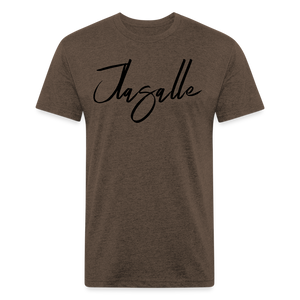 Men's Signature Jlasalle Premium Tee - heather espresso