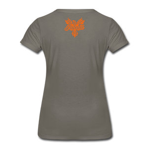 Women’s Signature Premium Tee - asphalt gray