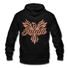 Unisex Signature Premium Fleece Zip Hoodie - black