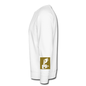 Men’s Signature JLA Metallic Print Premium Sweatshirt - white