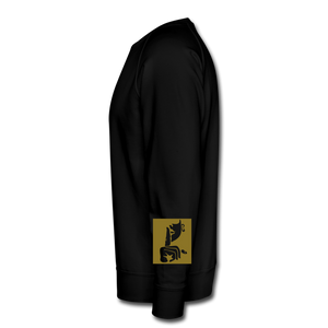 Men’s Signature JLA Metallic Print Premium Sweatshirt - black