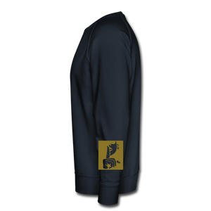 Men’s Signature JLA Metallic Print Premium Sweatshirt - navy