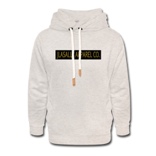Signature JLA Shawl Collar Premium Hoodie - heather oatmeal