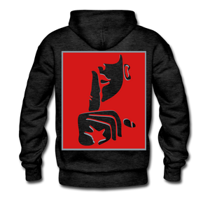 Men’s Signature JLA Premium Hoodie - charcoal gray