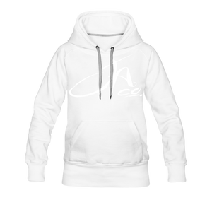 Women's Signature JA CO Premium Hoodie - white