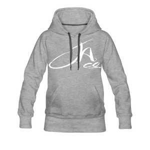 Women's Signature JA CO Premium Hoodie - heather gray