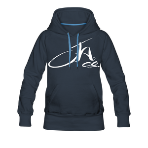 Women's Signature JA CO Premium Hoodie - navy