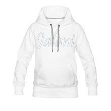 Women's Signature Jalani Premium Hoodie - white