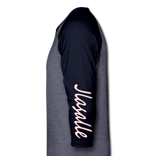 Signature PAI Premium Baseball T-Shirt - heather blue/navy