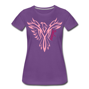 Women’s Signature Phoenix Premium Tee - purple