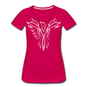 Women’s Signature Phoenix Premium Tee - dark pink