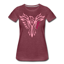 Women’s Signature Phoenix Premium Tee - heather burgundy