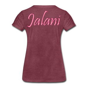 Women’s Signature Phoenix Premium Tee - heather burgundy