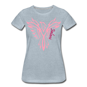 Women’s Signature Phoenix Premium Tee - heather ice blue