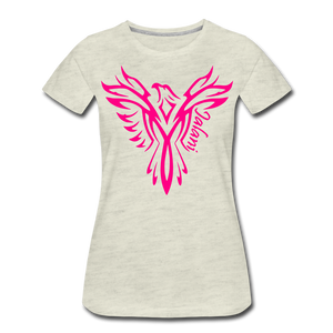 Women’s Signature JA CO Premium Tee - heather oatmeal