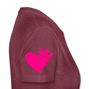 Women’s Signature JA CO Premium Tee - heather burgundy