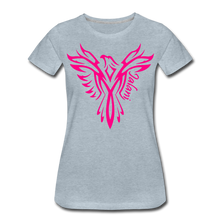 Women’s Signature JA CO Premium Tee - heather ice blue