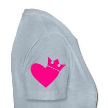 Women’s Signature JA CO Premium Tee - heather ice blue