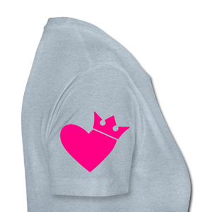 Women’s Signature JA CO Premium Tee - heather ice blue