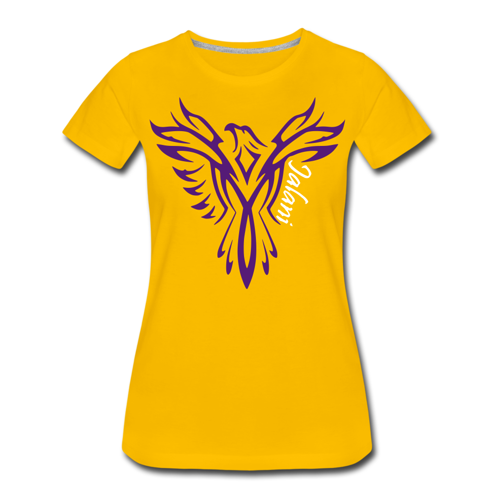 Women’s Signature Phoenix Premium Tee (Mamba) - sun yellow