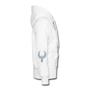 Women’s POWER AND INFLUENCE Premium Hoodie - white