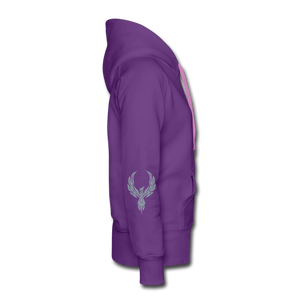 Women’s POWER AND INFLUENCE Premium Hoodie - purple