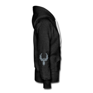 Women’s POWER AND INFLUENCE Premium Hoodie - charcoal gray
