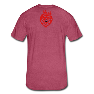 Men's Signature Jlasalle Premium Tee - heather burgundy