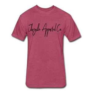 Men's Signature Jlasalle Premium Tee - heather burgundy