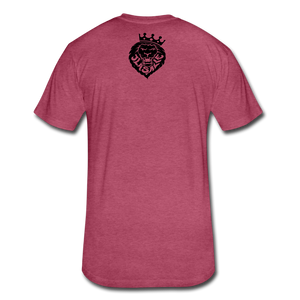 Men's Signature Jlasalle Premium Tee - heather burgundy