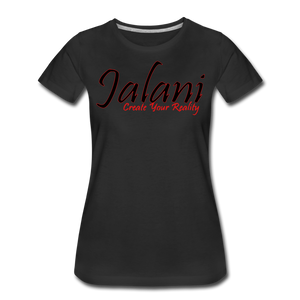 Women’s Signatured Jalani Premium Tee - black