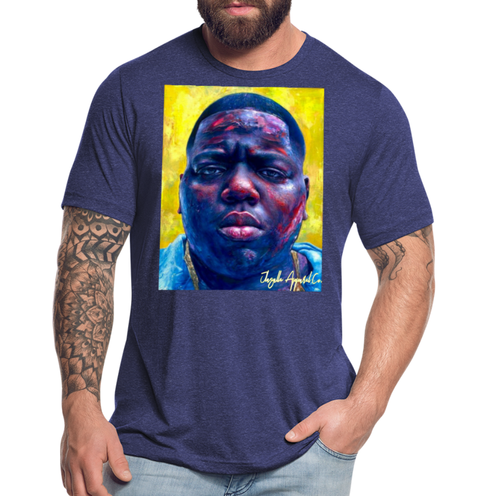 J's Shirts 2022 - heather indigo