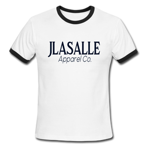 J's Shirts 2022 Ringer - white/black