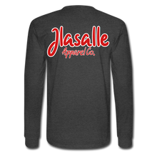 Men's Featured Signature Jlasalle Long Sleeve Tee - heather black