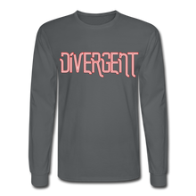 Men's Featured Signature Jlasalle Long Sleeve Tee - charcoal