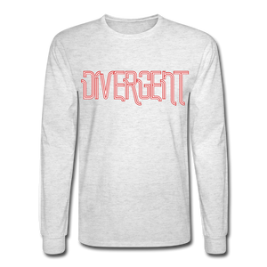 Men's Featured Signature Jlasalle Long Sleeve Tee - light heather gray