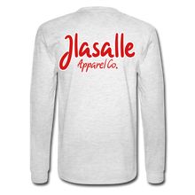 Men's Featured Signature Jlasalle Long Sleeve Tee - light heather gray