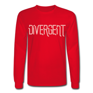 Men's Featured Signature Jlasalle Long Sleeve Tee - red