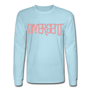 Men's Featured Signature Jlasalle Long Sleeve Tee - powder blue