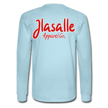 Men's Featured Signature Jlasalle Long Sleeve Tee - powder blue