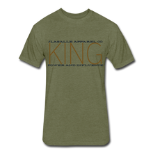 Men's King Premium Tee - heather military green