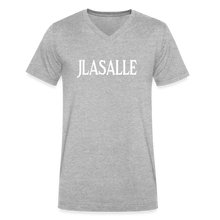 Men's Signature Jlasalle Premium V-Neck Tee - heather gray