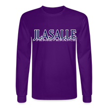 Men's Signature Jlasalle Premium L/S Tee - purple