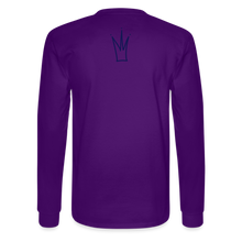 Men's Signature Jlasalle Premium L/S Tee - purple