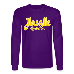 Men's Signature Jlasalle Premiuim L/S Tee - purple