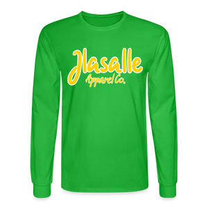 Men's Signature Jlasalle Premiuim L/S Tee - bright green
