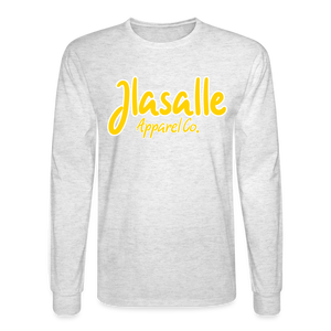Men's Signature Jlasalle Premiuim L/S Tee - light heather gray