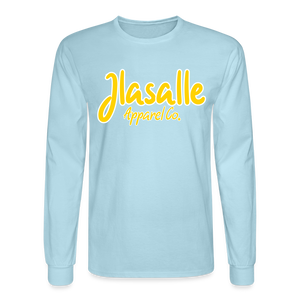 Men's Signature Jlasalle Premiuim L/S Tee - powder blue