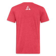 Men's Jlasalle Apparel Premium Tee - heather red