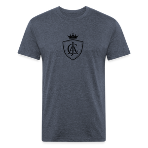 Men's Signature JAC Crowned Crest Premium Tee - heather navy
